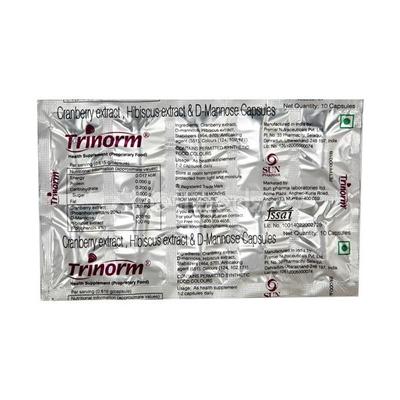 Trinorm Capsule 10'S - Uti Infections-Uri