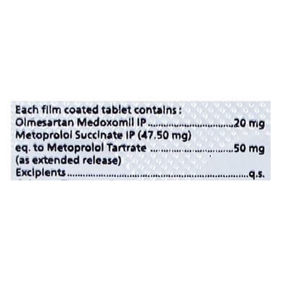 OLMEPRAX M 50 Tablet 10's - Hypertension-Ana