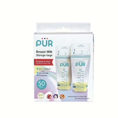Pur Breast Milk Storage Bag 50's - Feeding & Nursing