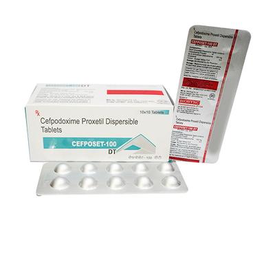 CEFPOSET DT 100 Tablet 10's - Bacterial Infections-Cep