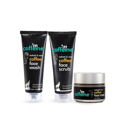 mCaffeine Deep Pore Cleansing Regime 300 gm - Facial Kits
