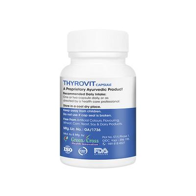 VitaGreen ThyroVit Capsules 30's - Herbal Dietary Supplement