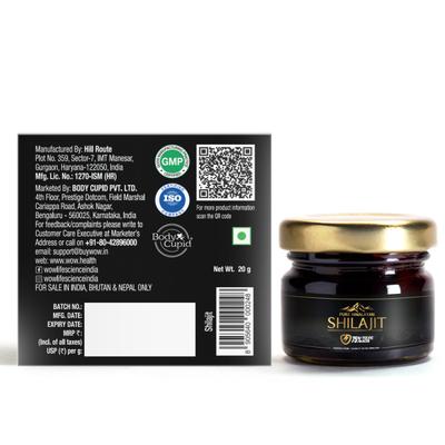 WOW Life Science Pure Himalayan Shilajit 20 gm - Others