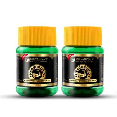 Dr. Vaidya's Herbobuild Capsule (Pack of 2 x 30's) - Speciality Medicines