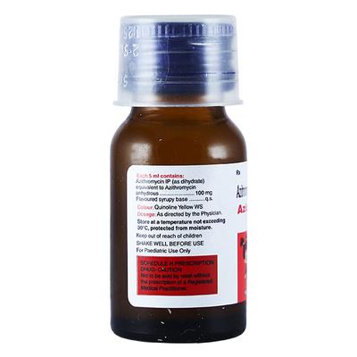 AZICIP 100 PEPPERMINT & ORANGE FLAVOUR Oral Suspension 15ml - Bacterial Infections-Mac
