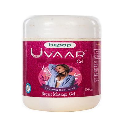 Bepop Uvaar Breast Massage Gel (Pack of 3 x 100 gm) - Personal Care (Ayush)