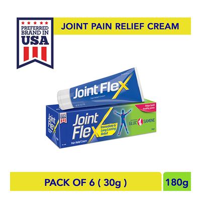 Joint Flex Pain Relief Cream (Pack of 6 x 30 gm) - Gel/Cream