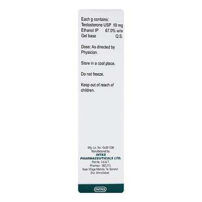 Androtas 1% Gel 75gm - Hormonal Therapy-And