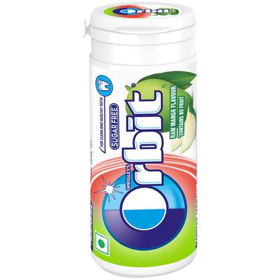 Wrigley's Orbit Chewing Gum (Sugar Free) - Raw Mango 22gm - Nutritional Bars