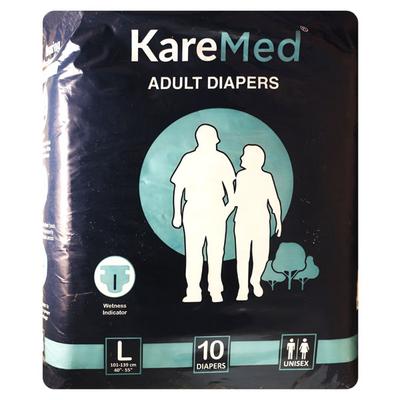 Kare Med Adult Diapers (L) 10's - Adult Diapers & Pads