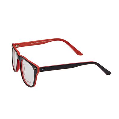 Vision Express 29429 Red Wayfarer Eyeglasses (Including UV Blue Lens) 1's - Wearables Eye Glasses
