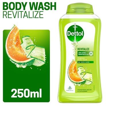 Dettol Long Lasting Hygiene Body Wash - Revitalize 250 ml - Shower Gels & Body Wash