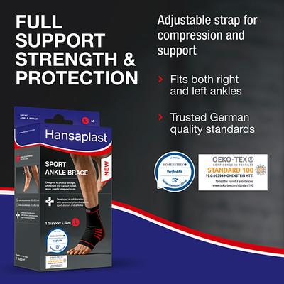 Hansaplast Sport Ankle Brace (L) - Knee/Ankle/Leg/Foot Supports