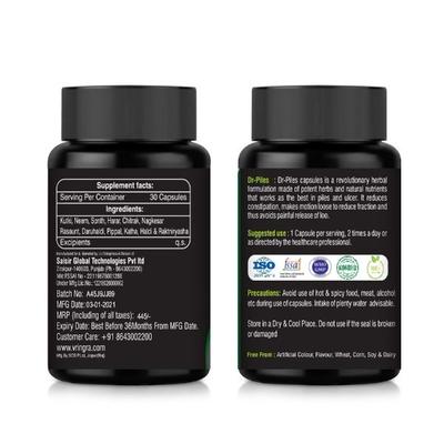 1 Tree Dr-Piles Veg Capsule 30's - Speciality Medicines