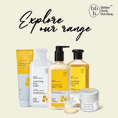 BBB Better Body Bombay Lip Balm- Milk & Forest Honey 10 gm - Lip Balms