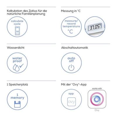 Beurer Ovulation Thermometer (OT 20) - Thermometer & Oximeter