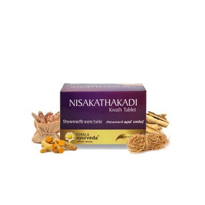 Kerala Ayurveda Nisakathakadi Kwath Tablet 100's - Diabetes Care (Ayush)