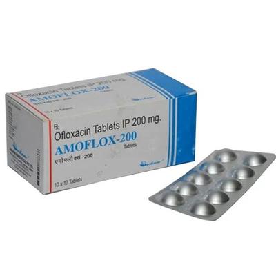 AMOFLOX 200mg Tablet 10's - Bacterial Infections-Qui