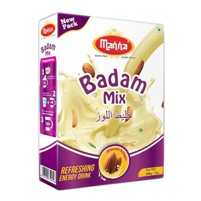 Manna Badam Mix 200 gm - Protein Drink