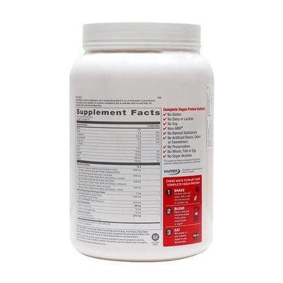 GNC Puredge Complete Vegan Protein Powder - Natural Vanilla 2.38 lb - Workout Essentials