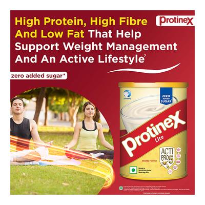 Protinex Lite Vanilla Flavour Powder 400 gm (Tin) - Protein Supplements