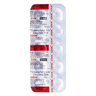 Colik Tablet 10's - Pain relief-Nsa