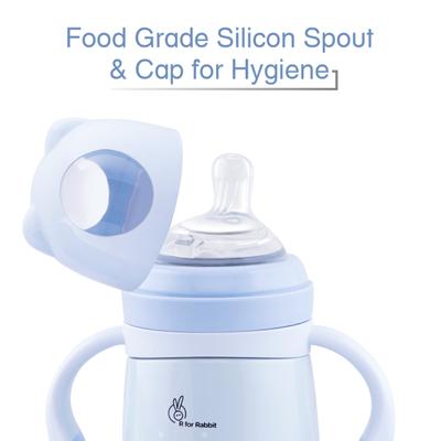 R For Rabbit Steebo Giffy Spout Cup 300ml - Blue - Feeding & Nursing