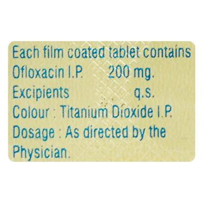 Ojen 200mg Tablet 10'S - Bacterial Infections-Qui