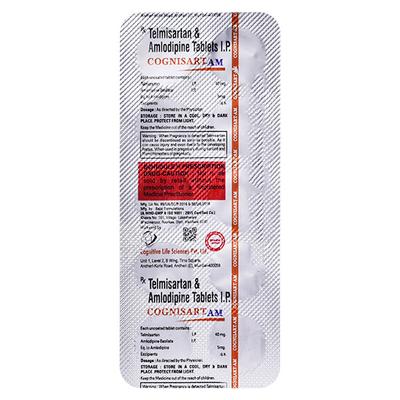 COGNISART AM Tablet 10's - Hypertension-Ana