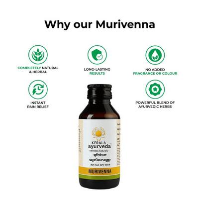 Kerala Ayurveda Murivenna Thailam 100 ml - Speciality Medicines