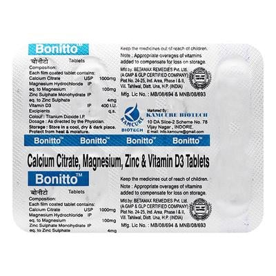 BONITTO Tablet 10's - Supplements-Vam