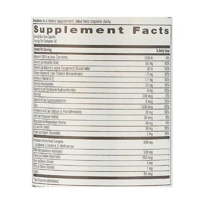 GNC Women's Ultra Nourish Hair Caplets 60's - Multi-Vitamins