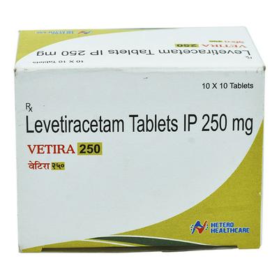 VETIRA 250 Tablet 10's - Epilepsy/Convulsion-Ant