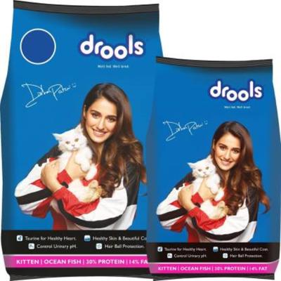 Drools Adult(+1 Year) Dry Cat Food, Ocean Fish, 3 kg with Free 1.2 kg 4200 gm - Petfood