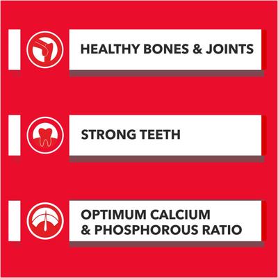 Drools Absolute Calcium Bone Jar, Dog Supplement 20's - Petfood