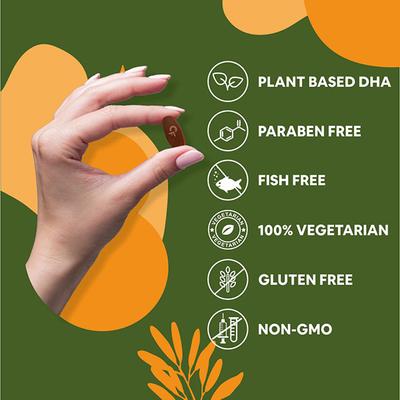 CF Omega - 3 Veg Tablet 60's - Omega Fish Oil Fatty Acids