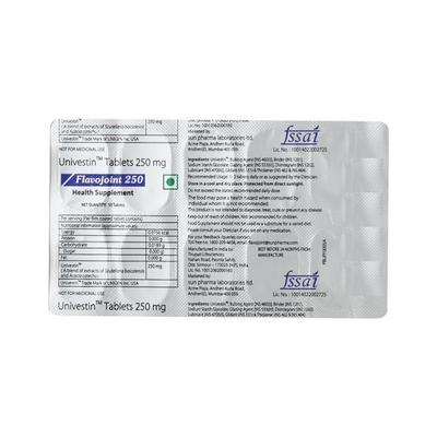 Flavojoint 250mg Tablet 10'S - Supplements-Sup