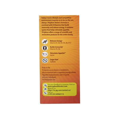 POLYBION ACTIVE Sugar Free Mango Flavour Syrup 250ml - Supplements-Vam