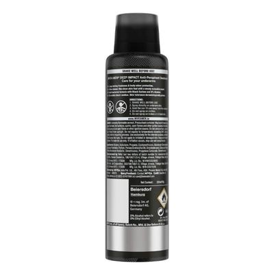 Nivea Men Deep Impact Deodorant - Freshness (Pack of 2 x 150 ml) - Men Deodorants/Roll-Ons