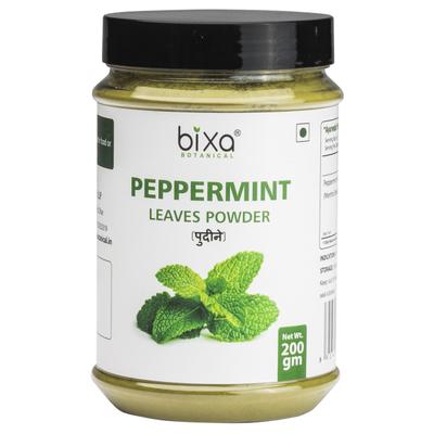 Bixa Botanical Peppermint Leaves Powder 200 gm - Speciality Medicines