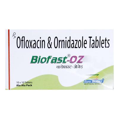 BIOFAST OZ Tablet 10's - Bacterial Infections-Qui
