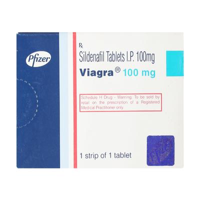 Viagra 100mg Tablet 1'S - Impotence/Erectile Dysfunction (Ed)