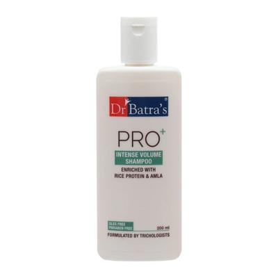 Dr Batra's PRO+ Intense Volume Shampoo 200 ml + Hair Fall Control Shampoo 500 ml + Hair Vitalizing Serum 125 ml - Hair Treatment