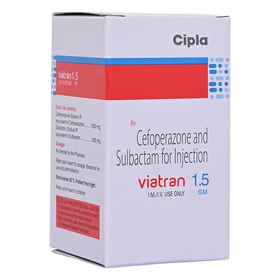 Viatran 1.5gm Injection 1's - Bacterial Infections-Cep