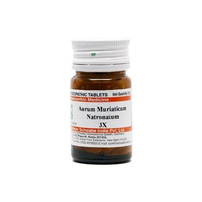 Dr.Willmar Schwabe Aurum Muriaticum Natronatum 3X Tablet 20 gm - Triturations (Homeo Tablets)