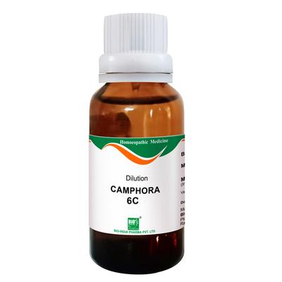 Bio-India Dilution Camphora 6C Liquid 30 ml - Dilutions