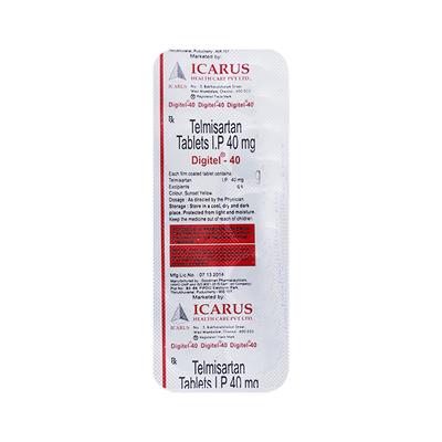 Digitel 40mg Tablet 10'S - Hypertension-Ang