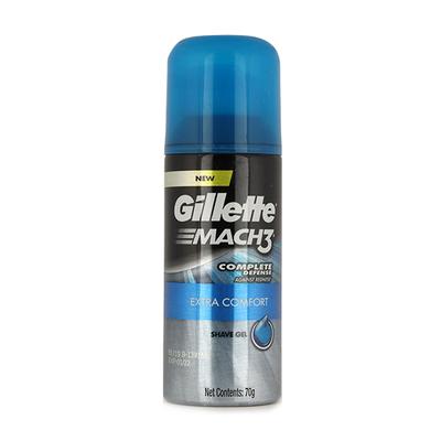 Gillette Mach 3 Complete Defense Shave Gel - Extra Comfort 70 gm - Shaving Creams