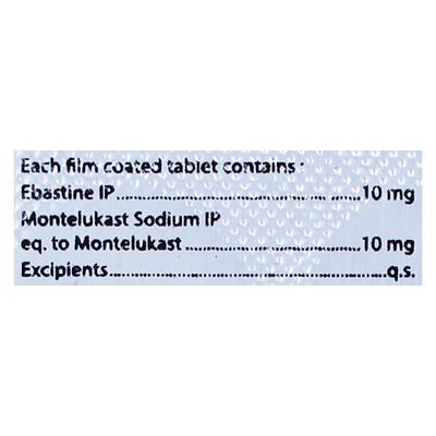 EBAZEN M Tablet 10's - Allergies-Ant
