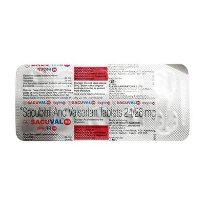 SACUVAL 50 Tablet 10's - Heart Failure-Ang